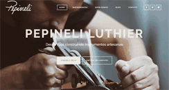 Desktop Screenshot of pepineli.com.br
